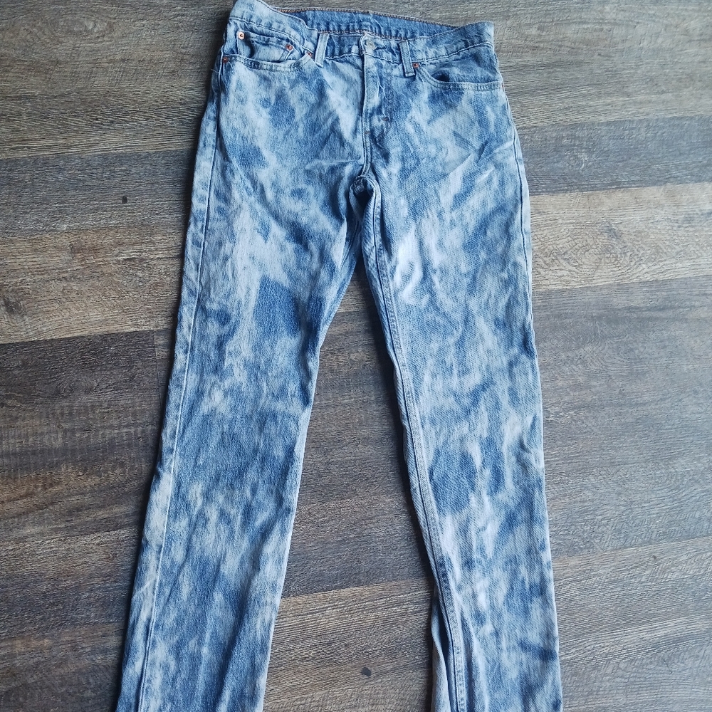 Levi Jeans 511 30 x 31 (31×32tag) Blue Space  age Fade Cq